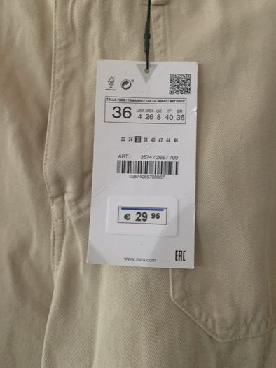 Zara cargo trousers