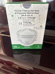 Half mask box of 15