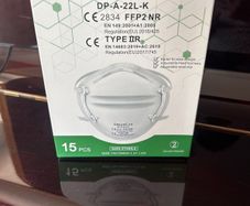 Half mask box of 15