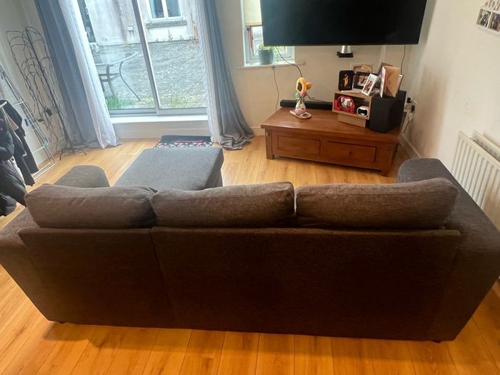 Mint Condition Sofa Bed with Chaise Longue