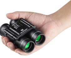 Mini Pocket Small Binoculars, 10x25 Bird Watching Compact Folding Binoculars with Waterproof for Adults/Kids/Travelling/Sightseeing/Hunting (FREE POSTAGE)