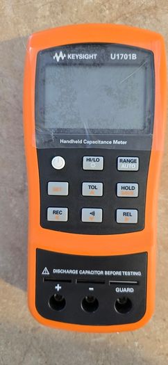 New Keysight U1701B capacitance meter