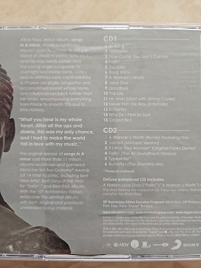 Alicia keys 2CD - Songs In A Minor