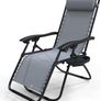 Zero Gravity Chair, Folding Sun Loungers, Recliner Garden Chairs, Outdoor Deck Chairs with Cup and Phone Holder (FREE SHIPPING) Image 2
