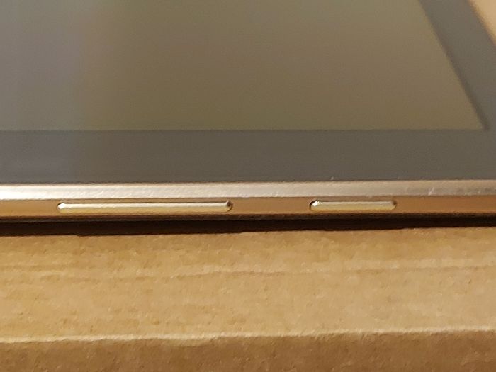 Samsung Galaxy Tab S, 10.5 inch, Model SM-T800, screen has a slight crack or 2 but touchscreen works fine