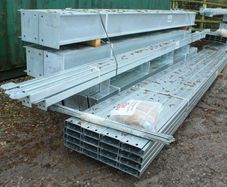 Unused 60' x 30' x 16' Fully Galvanised Steel Port
