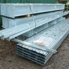 Unused 60' x 30' x 16' Fully Galvanised Steel Port