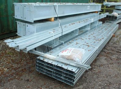 Unused 60' x 30' x 16' Fully Galvanised Steel Port
