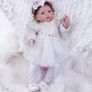 Reborn Doll 22" /55cm That Looks Real So Baby Doll Realistic Vinyl Soft Silicone Newborn Reborn Baby Doll Toddler Open Eyes (FREE POSTAGE) Image 3