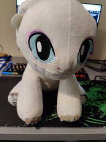Build a Bear Light Fury HTTAD