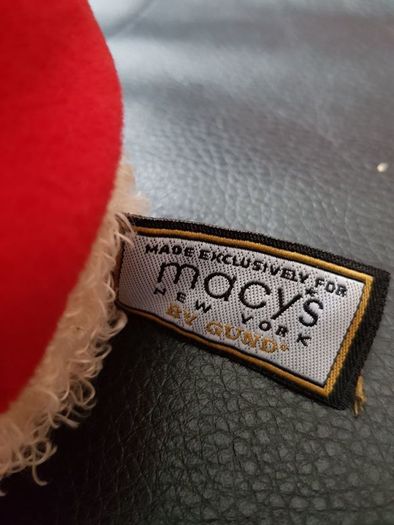 Vintage 2004 Macy's musical teddy bear