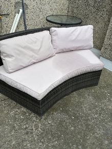 Garden seats and table ( on hold )