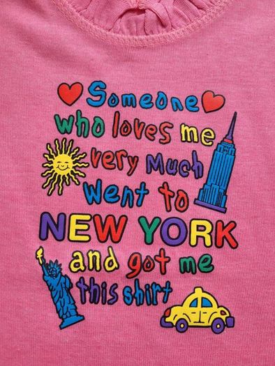 BNWT -  New York Girl's Short Sleeve Top, size 4 Years
