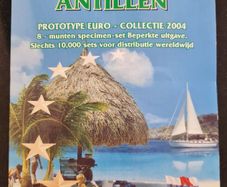 Netherlands Antilles 2004 Euro Probe Essai Trial Prototype 8 Coin Set