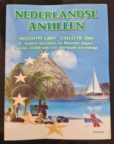 Netherlands Antilles 2004 Euro Probe Essai Trial Prototype 8 Coin Set
