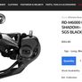 New Shimano Rd-m6000 Deore 10s Shadow+ Rear Derailleur Sgs Image 6