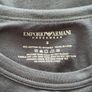 Brand-new Mens Emporio Armani Navy Logo T- Shirt Image 2