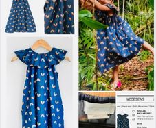 Stella mc cartney rainbow dress cute frill sweet