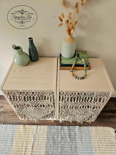 Boho Bedside tables