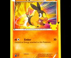 Tepig 13/25 McDonalds Pokemon Card Promo 25th Anniversary 2021