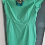 VESPER green bodycon dress Sz 12UK - Bnwt Rrp 70 Euro Image 7