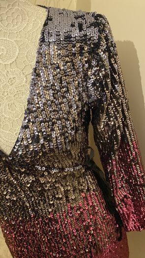 New dress ombre wrap style