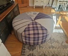 extra large round puff