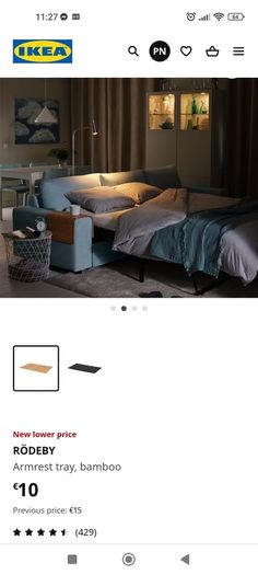 Armrest tray New