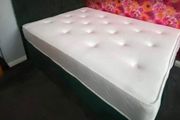 New Stylish single ,Double 4ft, 4ft6, King 5ft And 6ft Superking Sizes Divan Beds Instock. Drawers And Optional Tufted Mattresses Available. Free Delivery
