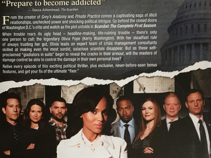 Scandal - Season 1 (2012) [DVD TV Boxsets]