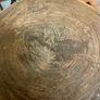 African Hand Carved Wooden Bowl Rustic Folk Art Image 9