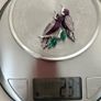 Vintage Enamel Crested Bird Brooch 1970s Image 3