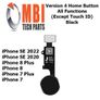 iPhone 7 7 Plus 8 8 Plus SE2 SE3 Home Button Replacement Return Functions Black Image 5