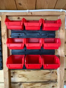 Plastic Wall Shed/Garage Organiser