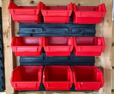 Plastic Wall Shed/Garage Organiser