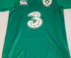 Ireland Official Canterbury Rugby Union Jersey (Youths 12 Years) FREE POST