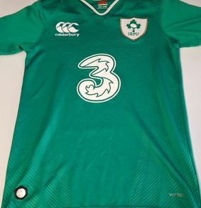 Ireland Official Canterbury Rugby Union Jersey (Youths 12 Years) FREE POST