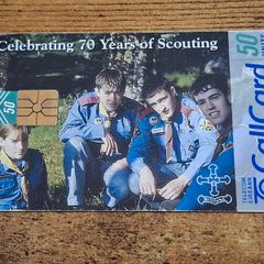 Ireland CallCard "Boy Scouts", used, 7/1997, 50 Units - free standard postage