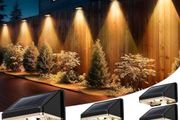 Solar Fence Lights 8 Pack