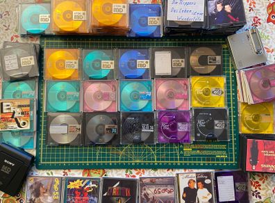 MiniDisc Job Lot - Random Bundles, All Tested & Working