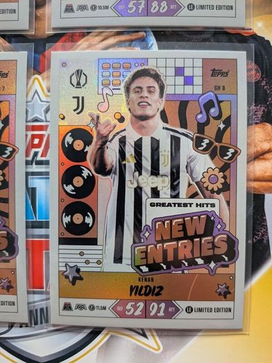 New Entries (Limited Edition Set) Topps Match Attax 20th Anniversary 2026/27