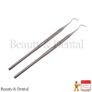 2x Dental Examination Probe 9 Dentist Hygienist Periodontal Pick Probes Diagnostic Image 2