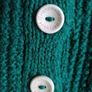 hand-knitted Green wool cardigan Image 3