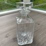 Heavy Cut Crystal Glass Whisky Decanter and Stopper, 25cm, 1.57kg Image 2