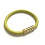 LOUIS VUITTON Keep It Lezard Bracelet in Pistache Image 2