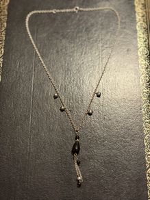 silver necklace
