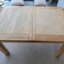 Solid Oak Dining Table - Extendable Image 7