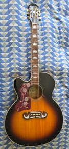 Left Handed Epiphone J-200 Studio EC