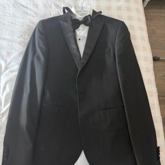 black tuxedo suit 38L