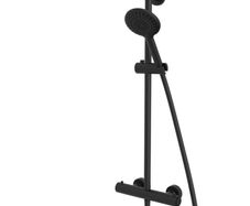 BARGAIN Merit dual fuction Thermostatic Shower matt black